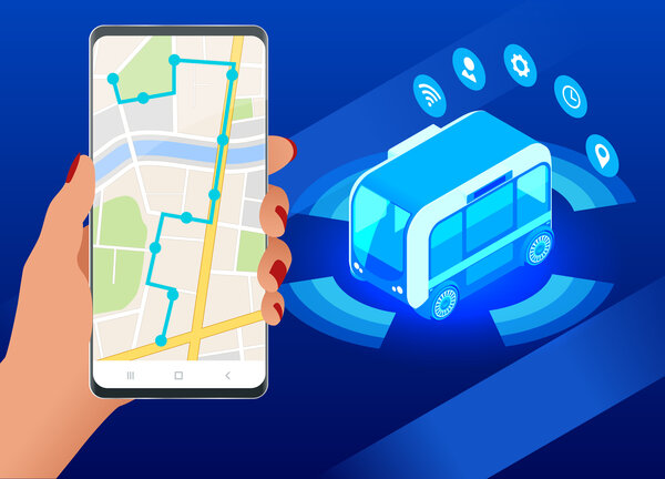 Autonomer Shuttlebus