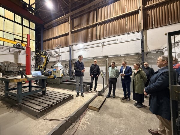 automatisiertes Schwei&szlig;en bei ATA Anlagentechnik Aschersleben GmbH 