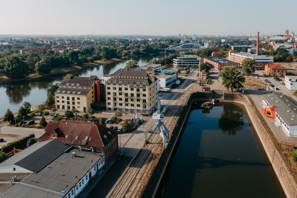 Luftaufnahme Wissenschaftshafen 