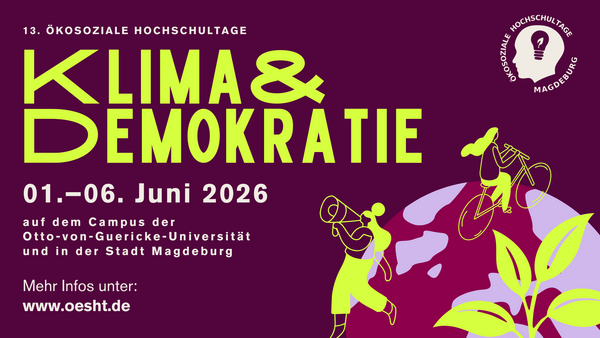 Bild vergr&ouml;&szlig;ern: &Ouml;kosozial Hochschultage 2026