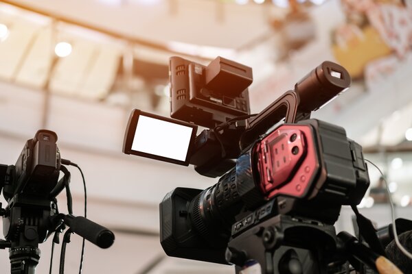 Videokamera, TV Produktion 